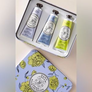 La Chatelaine Hand Cream Lavender Trio Gift Tin | Set of 3 x 1 fl. Oz